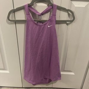 purple nike tank top xs
